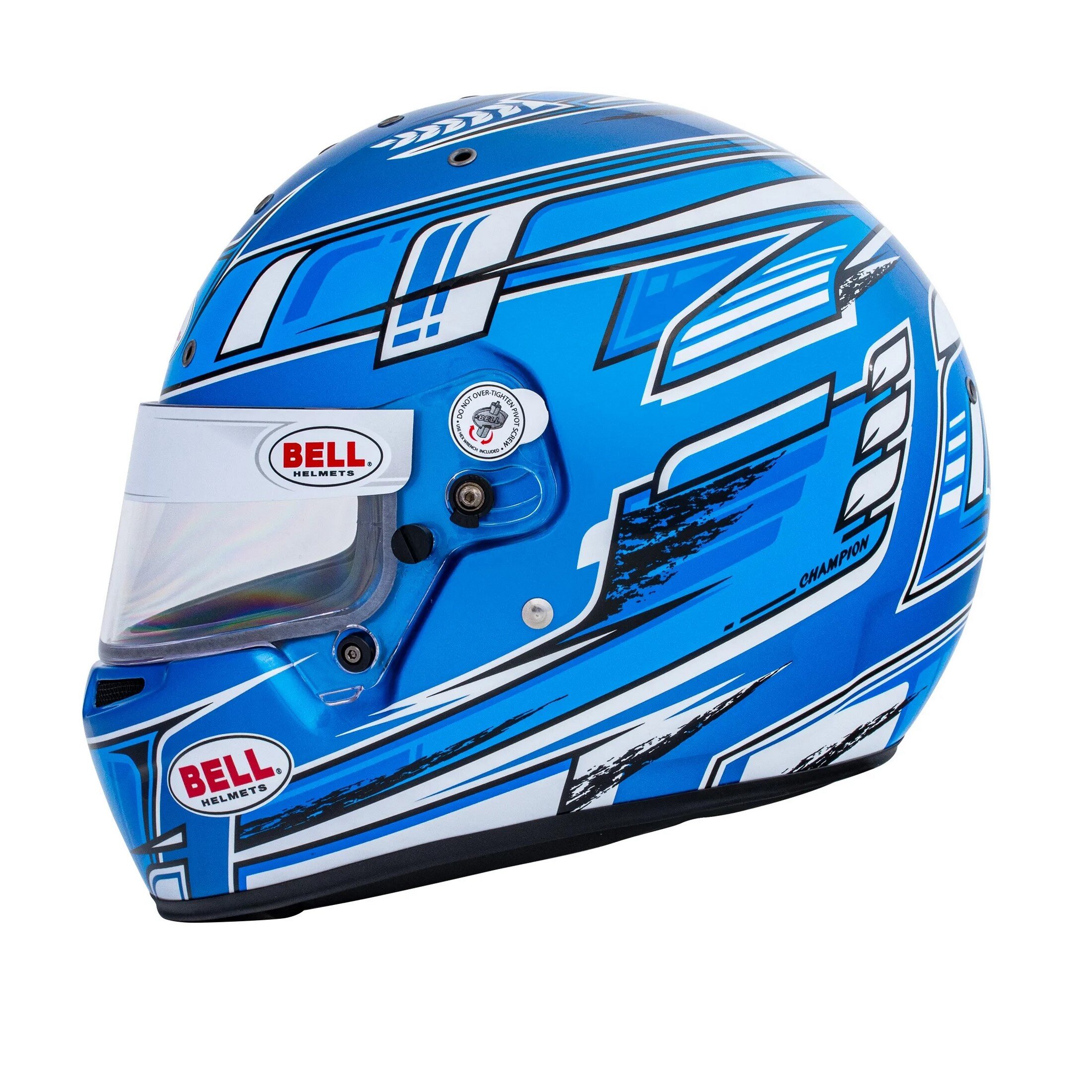 Hjälm Bell KC7 CMR Champion Blue