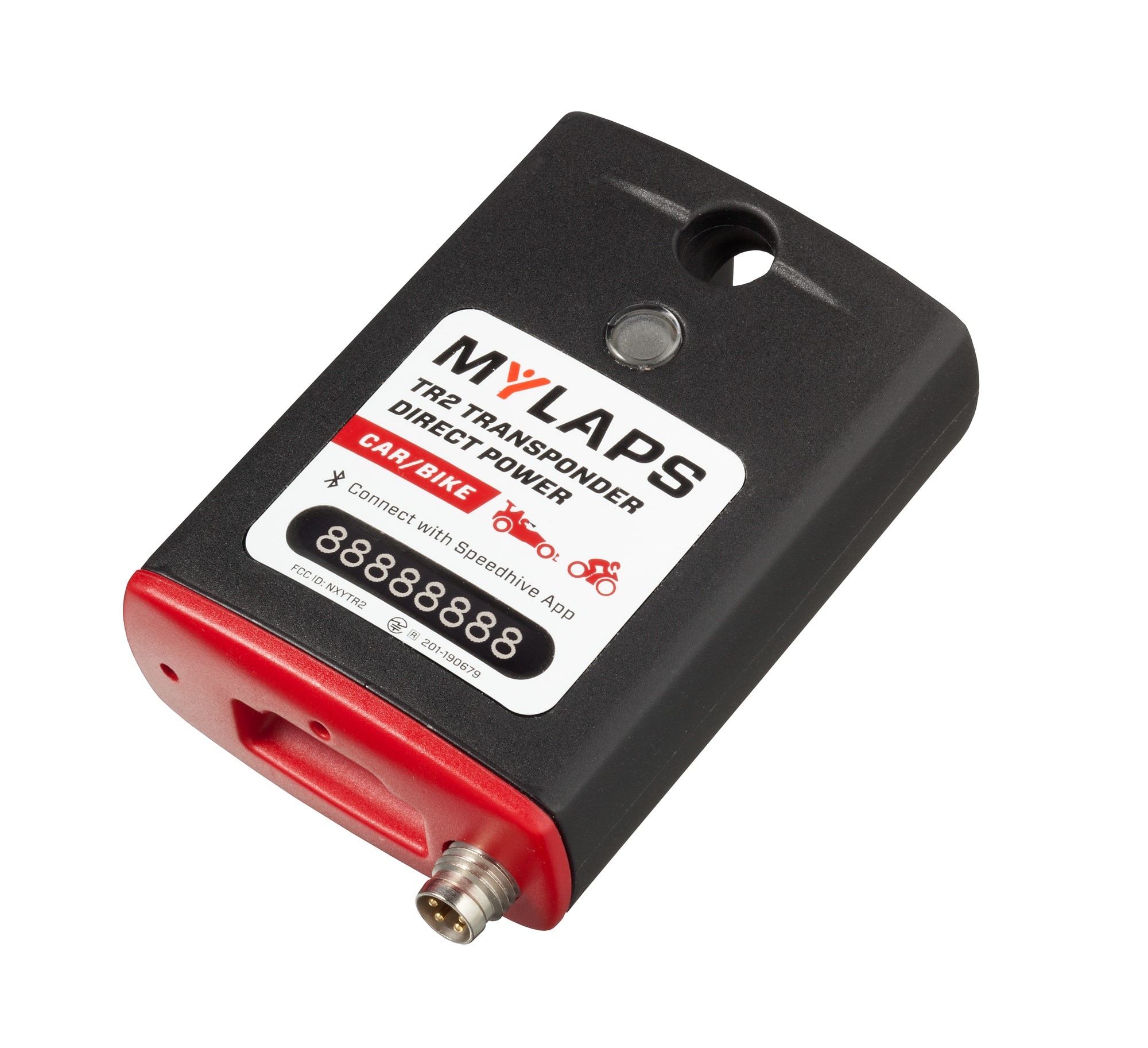 Transponder MyLaps TR2 Bil/MC Direct Power 5år