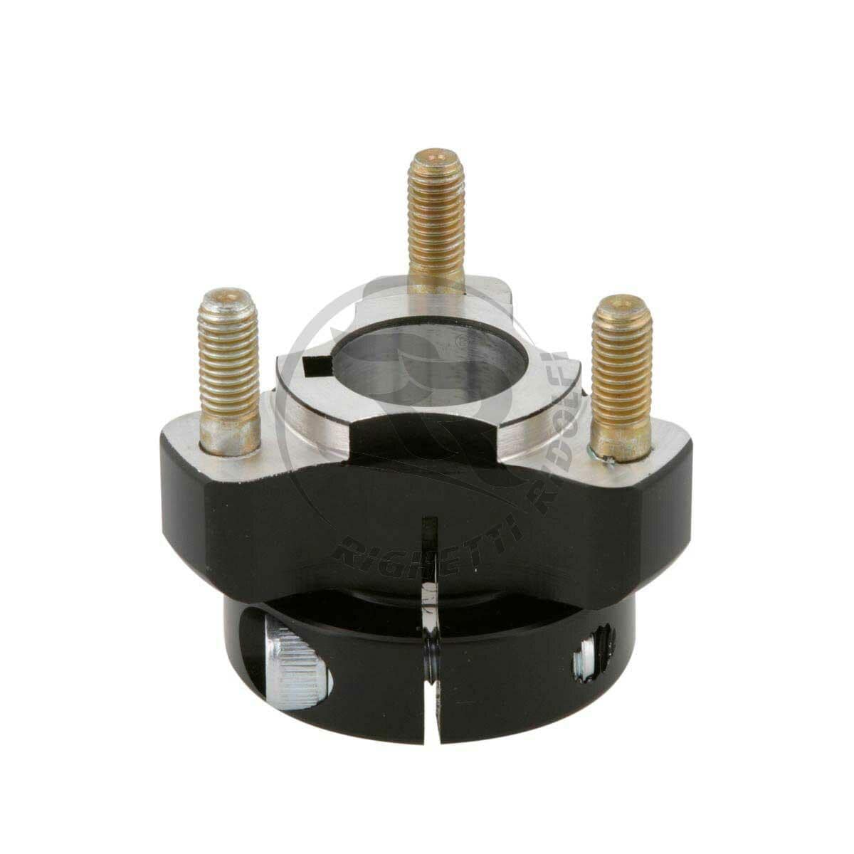 Nav bak Aluminium 25mm x 45 mm 6 mm