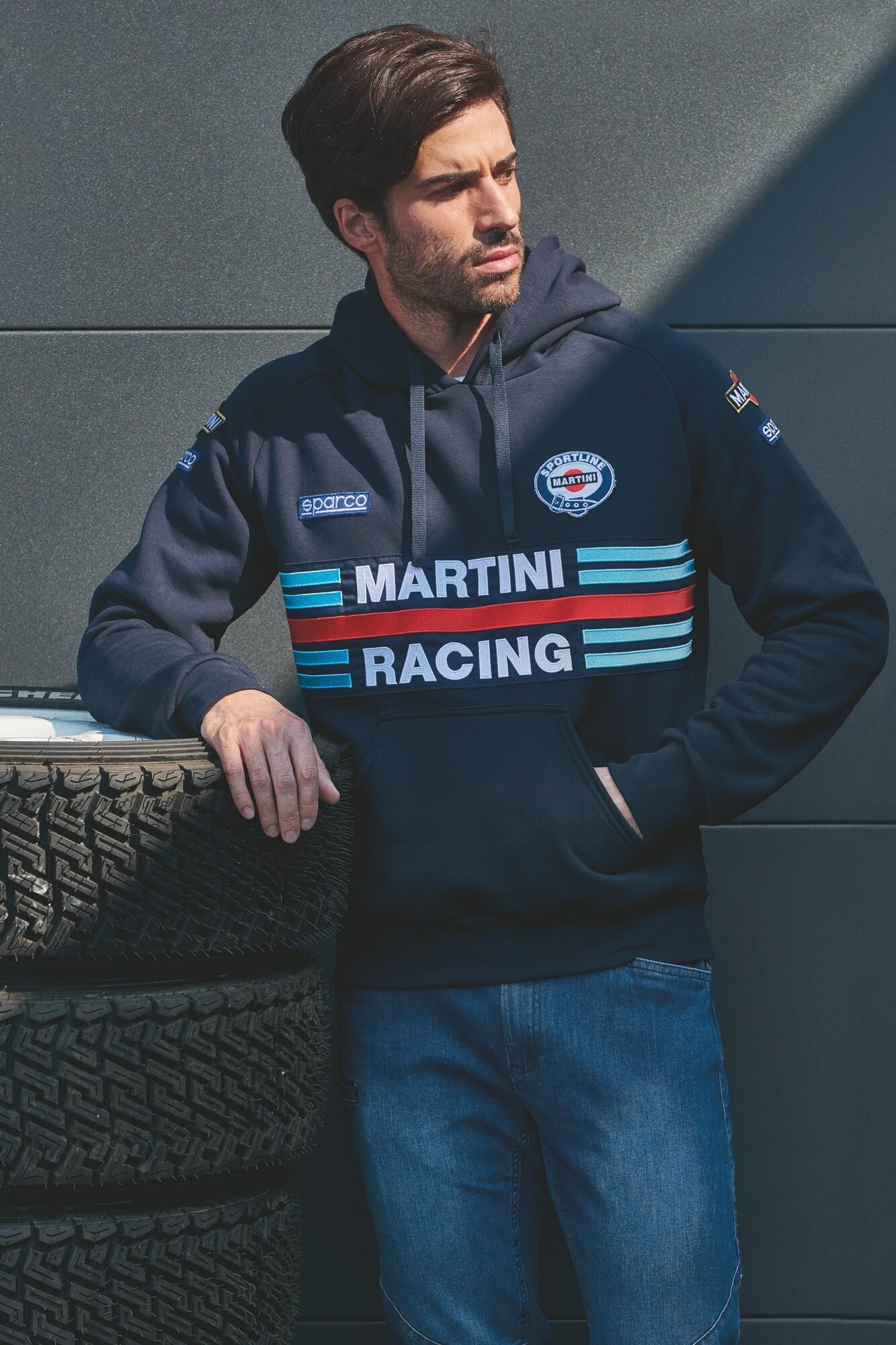 Hoodie Martini Racing Vit