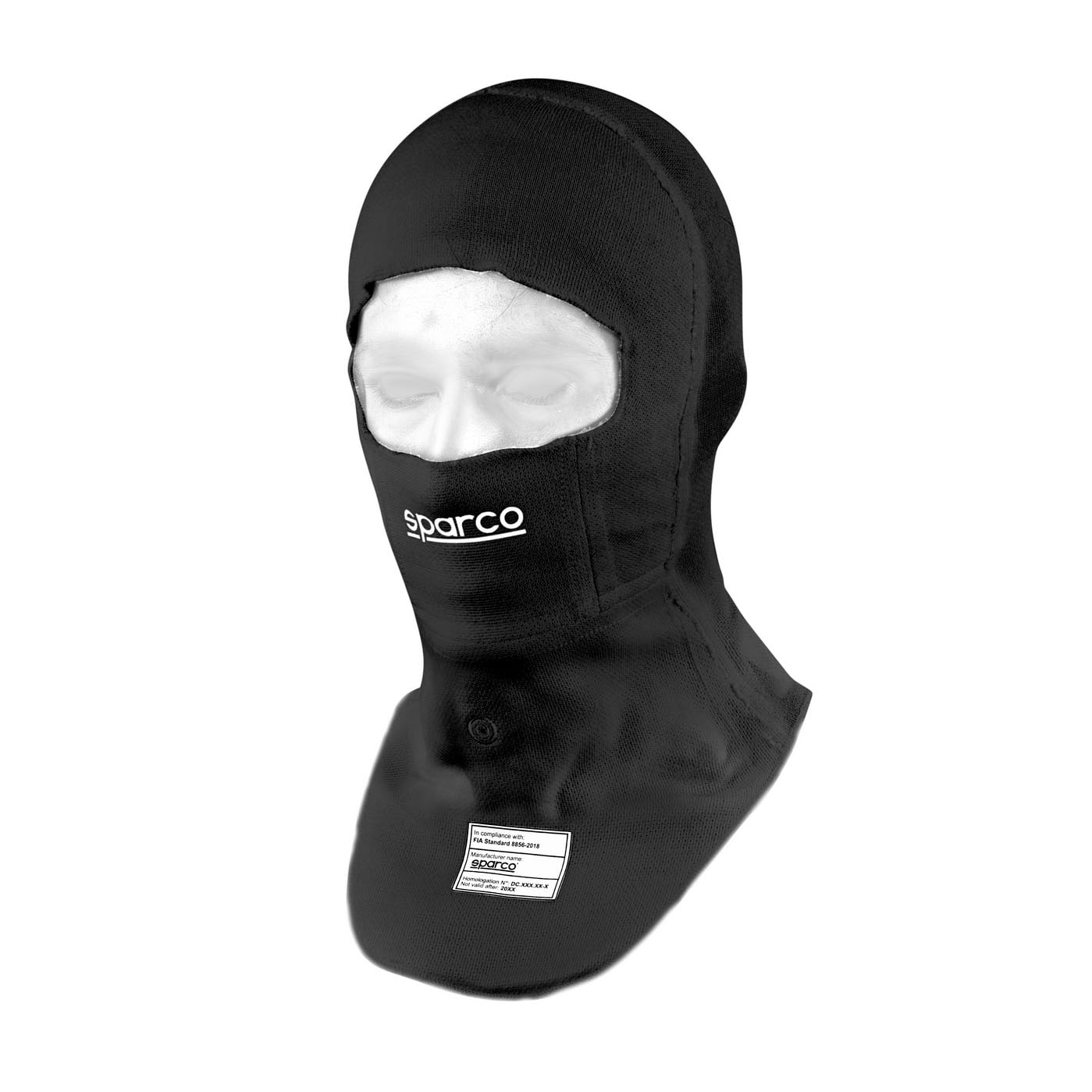 Balaclava Sparco Shield Tech Svart