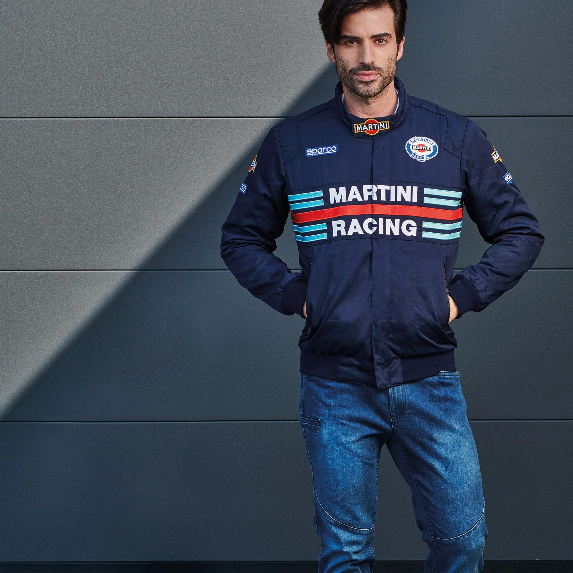 Jacka Martini Racing Bomber Svart