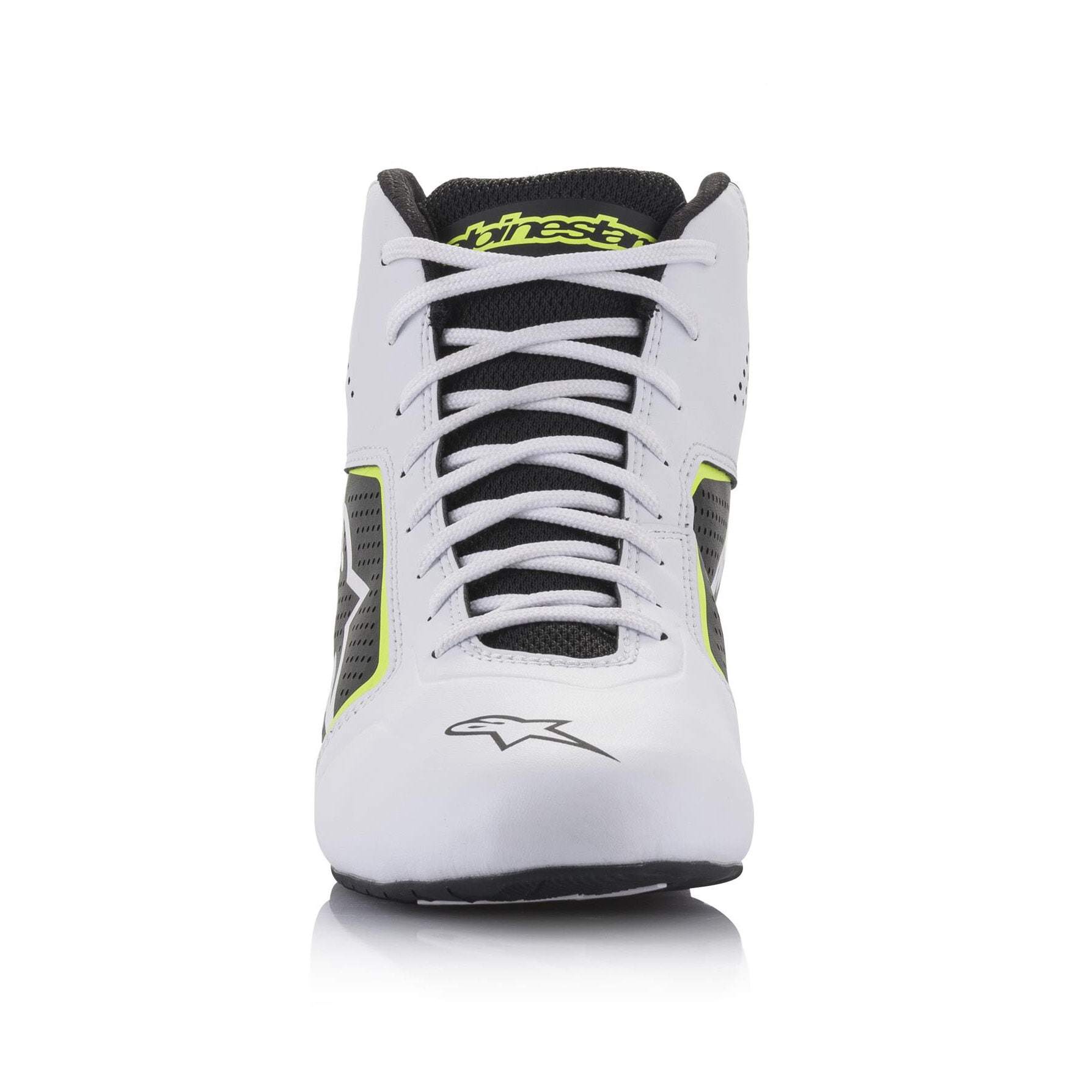Skor Alpinestars Tech-1 K Start Svart/Vit/Gul